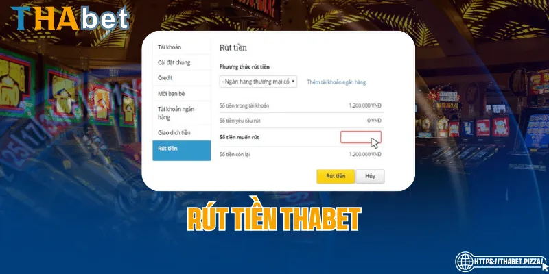 Rút tiền THAbet